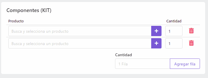 Configuración KIT
