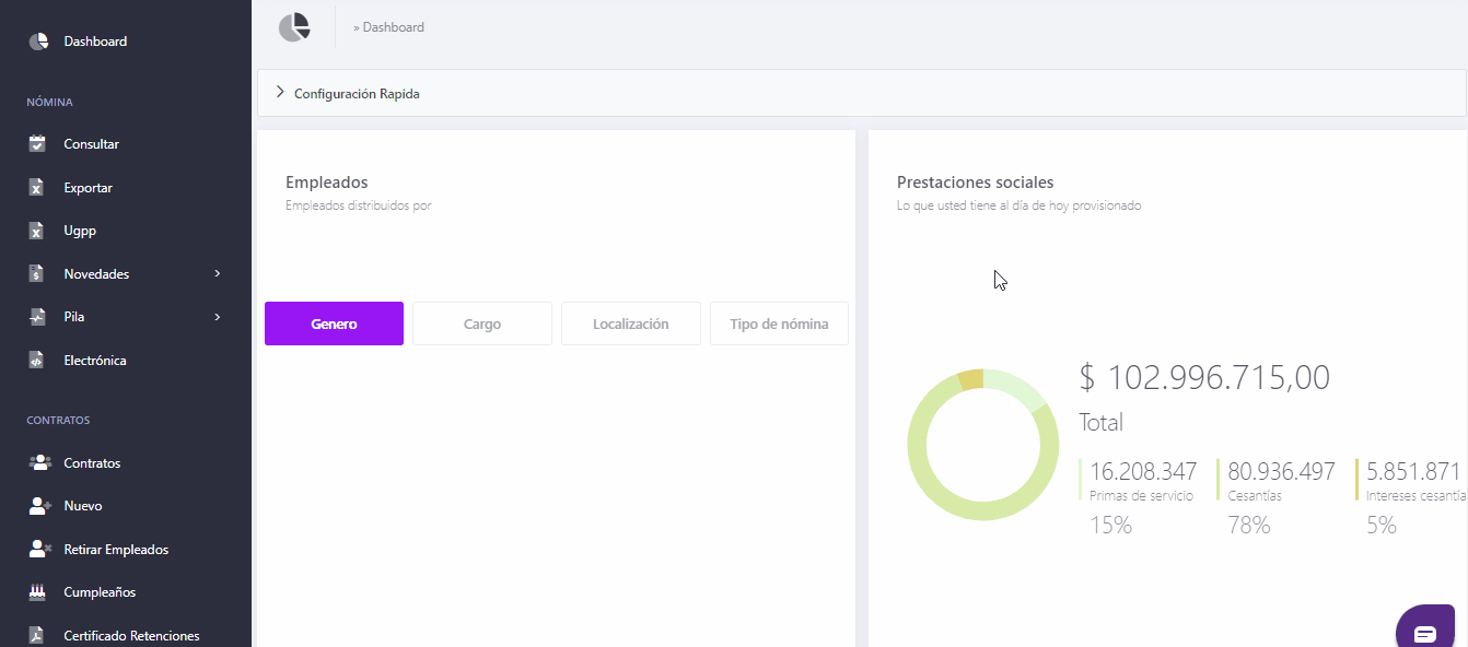 gif acceder a preferencias DIAN