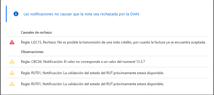 Ilustración rechazo DIAN