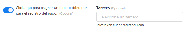 Formulario de pago